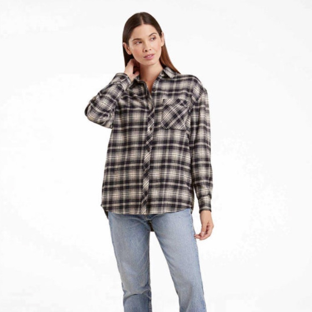 Nuuds flannel Black and Bone